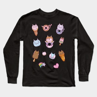 Ice Cat Long Sleeve T-Shirt